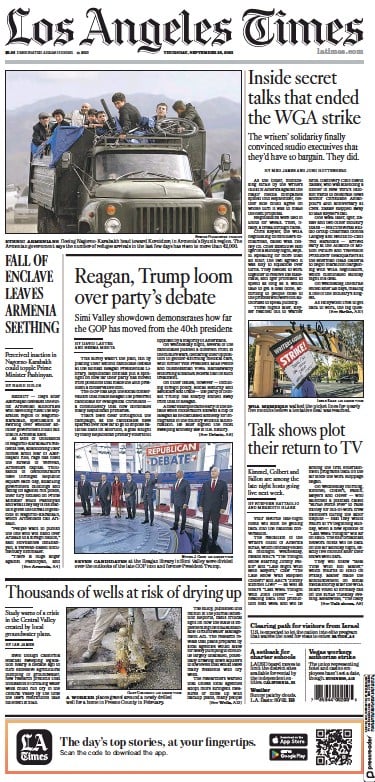 Publicar edicto en diario de los Ángeles Estados Unidos