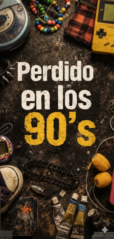 Creaciones hechas a mano con temática de los 90´s