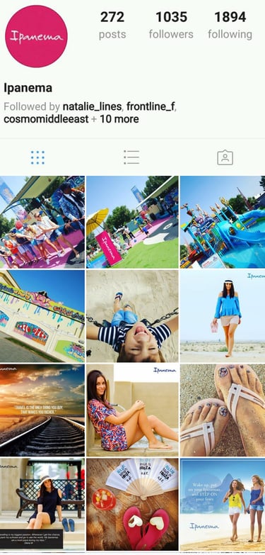 Instagram Ipanema UAE
