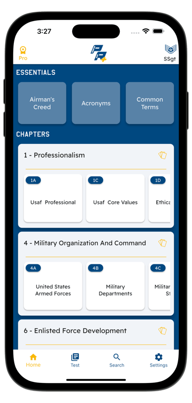 promotion ready air force screenshot