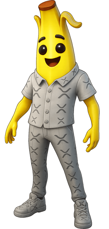a cartoon banana banana banana banana