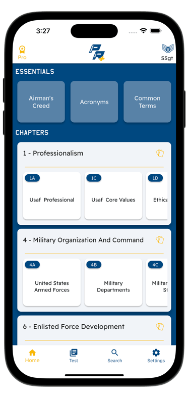 promotion ready air force screenshot