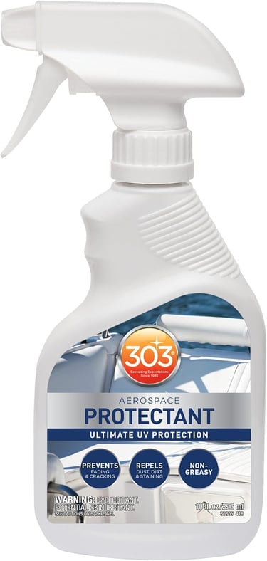Clear UV spray