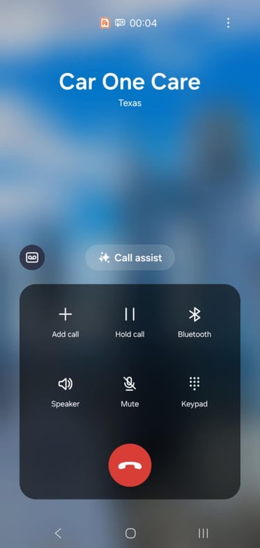 Reborn Leads AI - Customers - Car One Care Voice Agent Android