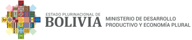 Logo Ministerio de Desarrollo Productivo y Economía Plural