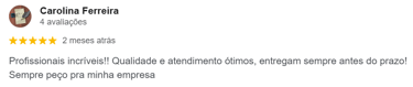 Avaliações no Google