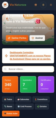 Print da Tela do App Vianaturezaplay