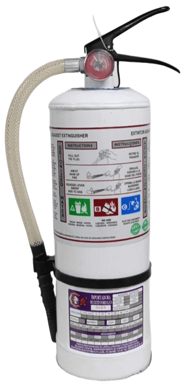Extintor agua desionizada para protección de servidores y equipos electrónicos en Bogotá - Fire Stop