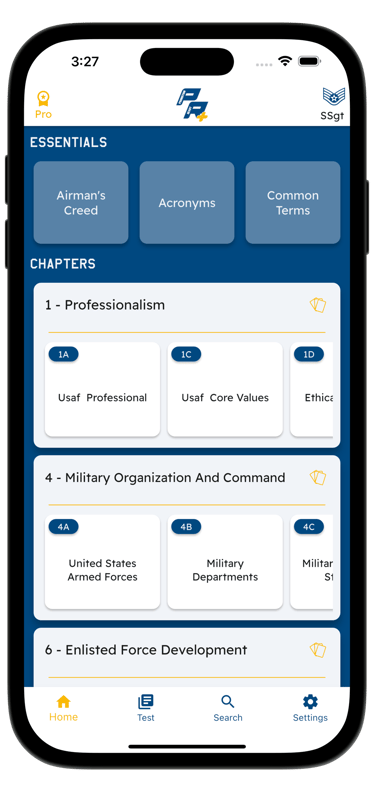 promotion ready air force screenshot