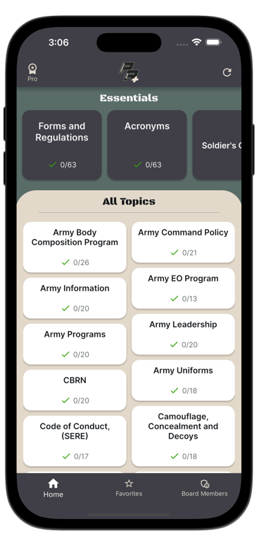 promotion ready army screenshot