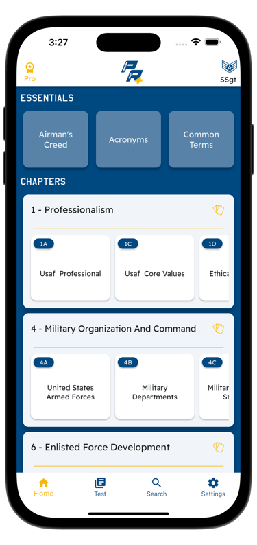 promotion ready air force screenshot