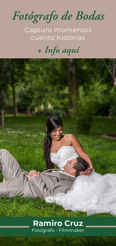 Fotógrafo de Bodas . Ramiro Cruz - fotógrafo - filmmaker