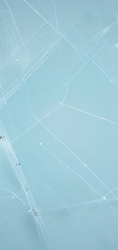 Fondo liso azul claro - guardas asimetricas