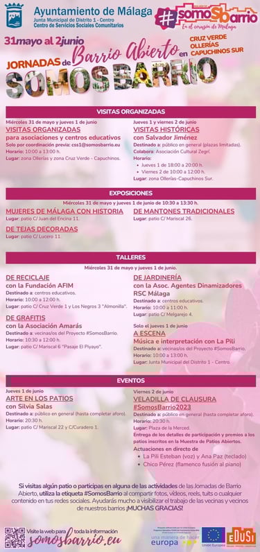 Programa Completo #SomosBarrio 2023 Barrio Abierto