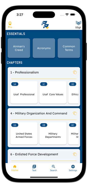 promotion ready air force screenshot