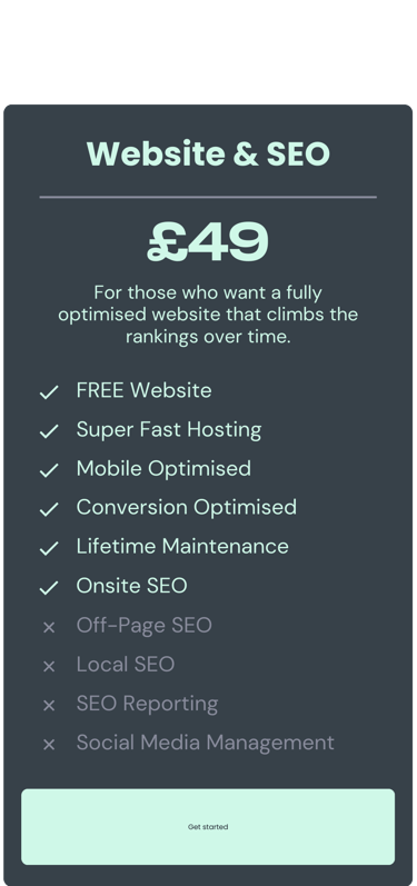 website & seo package