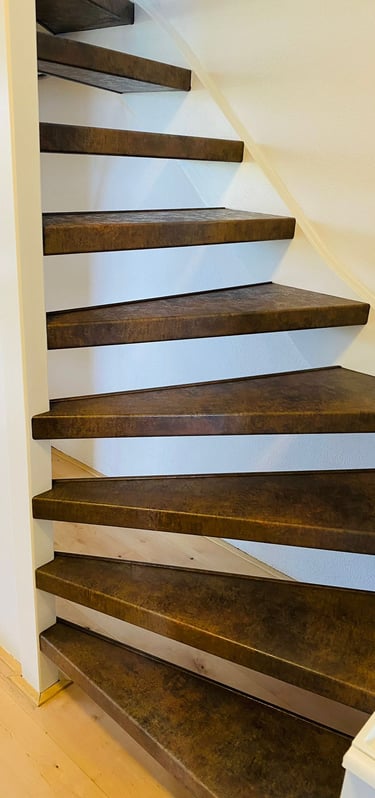 Laminaat traprenovatie