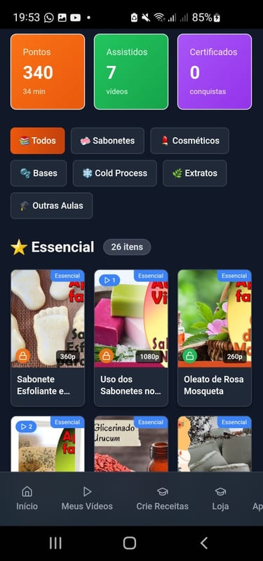 Print da Tela do App Vianaturezaplay