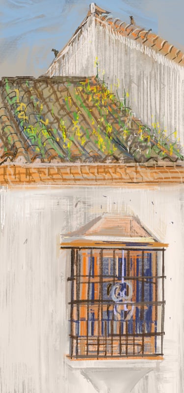 Songbirds in Ronda - digital postcard