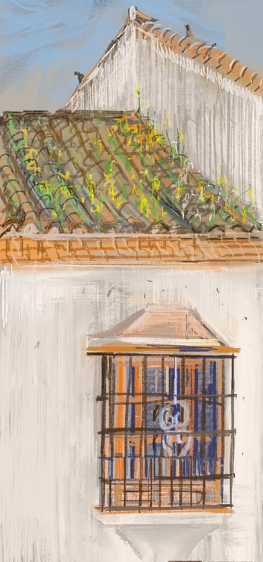 Songbirds in Ronda - digital postcard