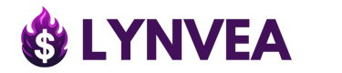 a purple and black sign with a purple flame
