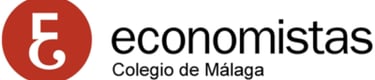 a logo for the five eco - friendly eco - friendly products, Colegio de Economistas Málaga