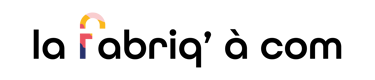 logo simple la fabriq' à com