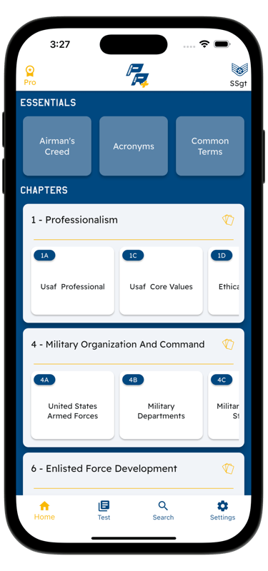 promotion ready air force screenshot