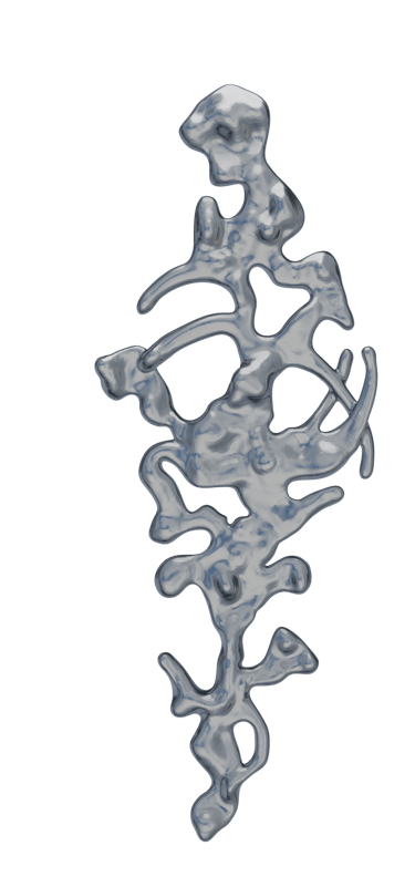 Motif organon 00 boucle d'oreille