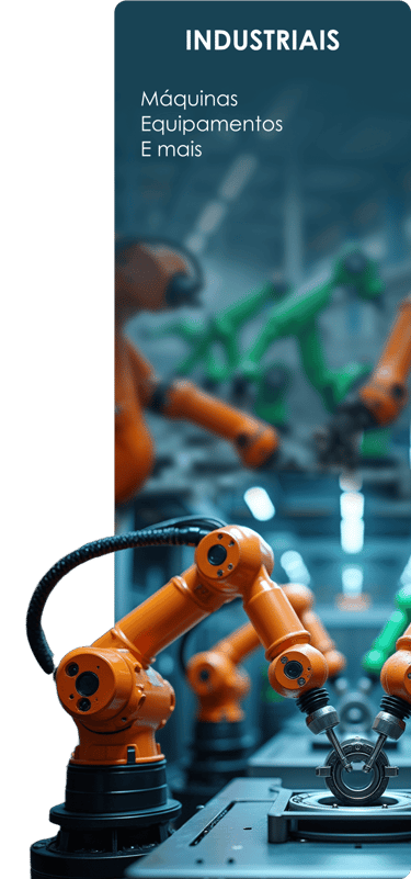 Tipo de industriais, máquinas, equipamentos e mais