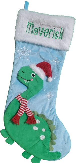 Embroidered stocking, Embroidered Christmas