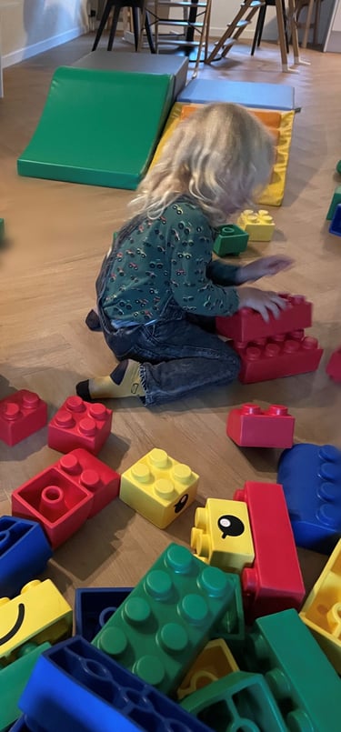 Bouwen met de grote blokken