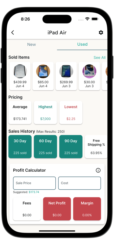 ereseller screenshot