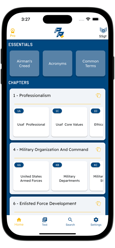 promotion ready air force screenshot