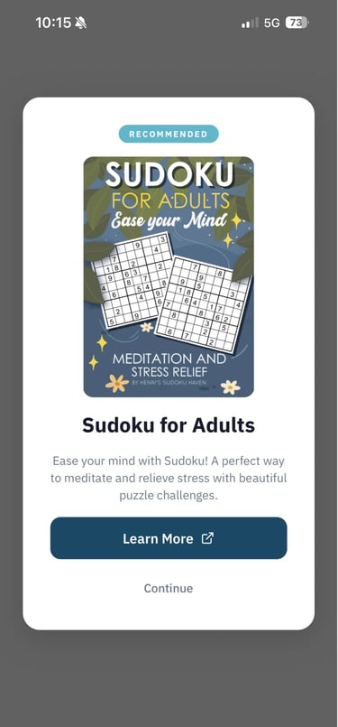 Sudoku for Adults puzzle book cover featuring meditation and stress relief themes for mind relaxation.