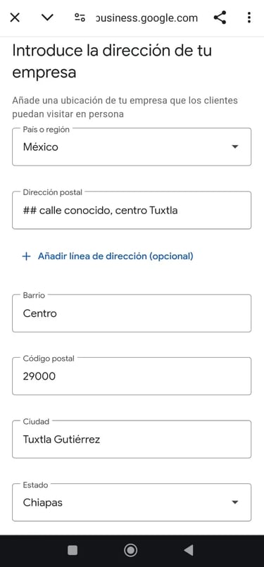 registrar negocio en google maps