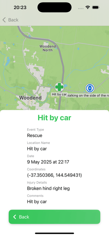 World Map Record Summary