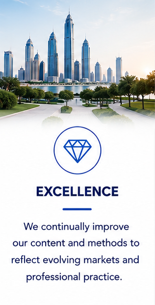 Excellence in executive real estate education