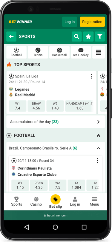 betwinner app