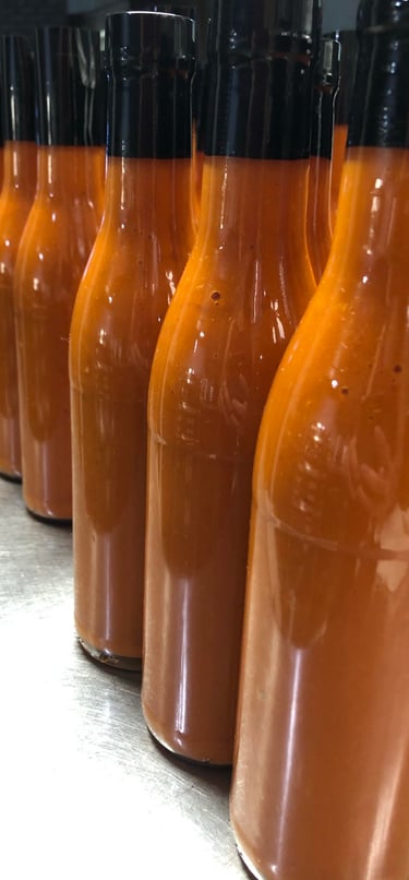 Hot Sauce Bottle, Packaging