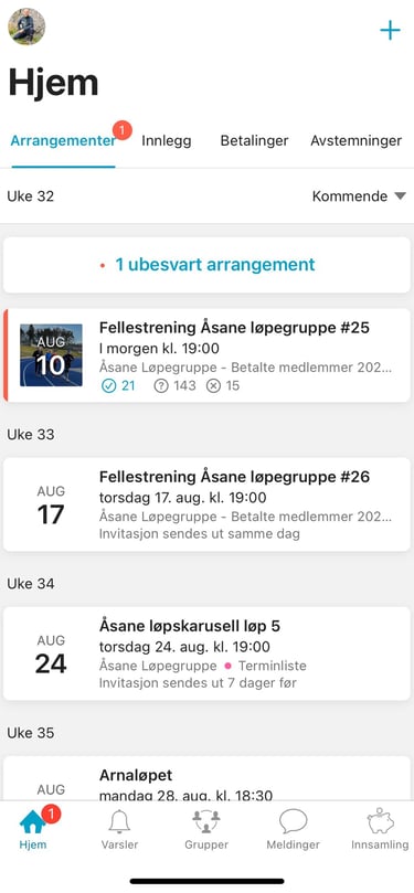 Spond app
