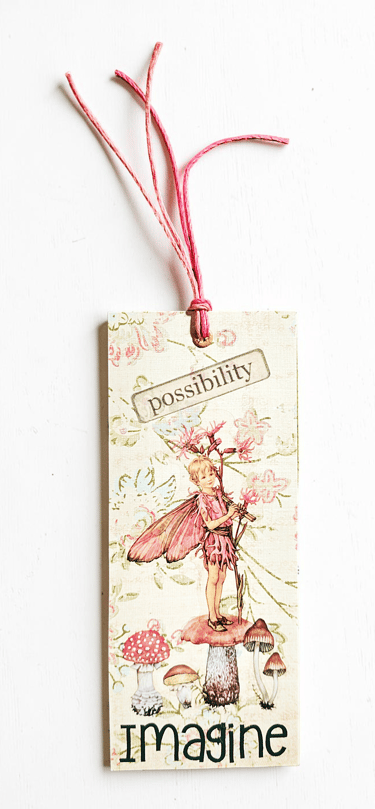 Junk Journal Bookmark Insert