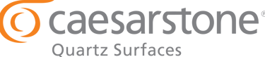 a logo for a company that sells a variety of quartz and porcelain products