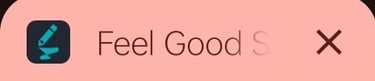 adroid web fevicon of feel good stories