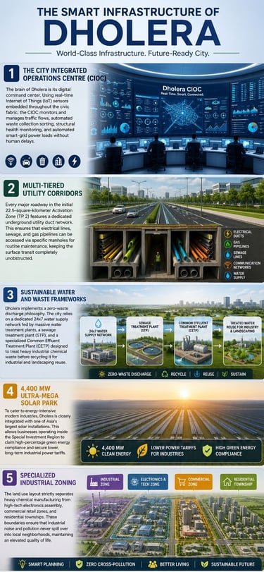Key Features of Dholera City