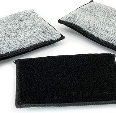 Autofiber Scrub Ninja - Interior Scrubbing Sponge (5”x3”) for Leather, Plastic, Vinyl and Upholstery