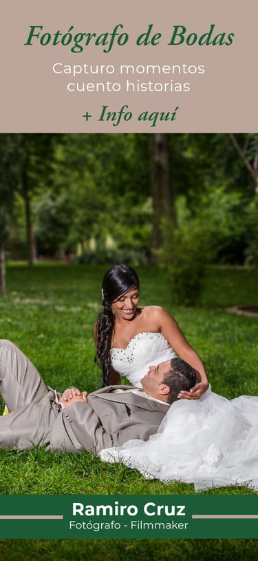 Fotógrafo de Bodas . Ramiro Cruz - fotógrafo - filmmaker