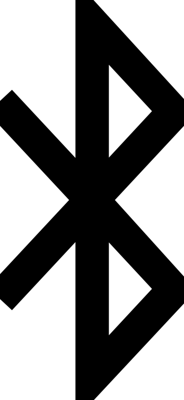 Bluetooth bindrune symbol