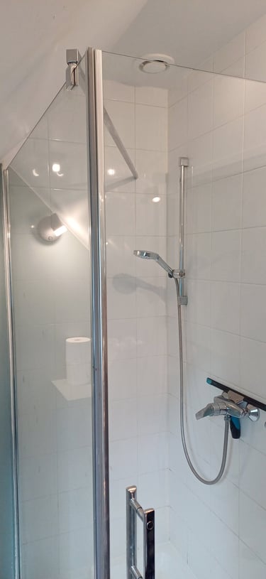 rendu définitif de la douche