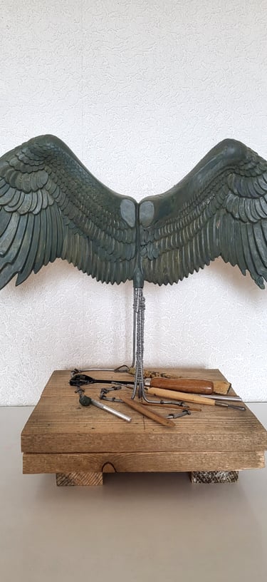 Clay Garuda wings.